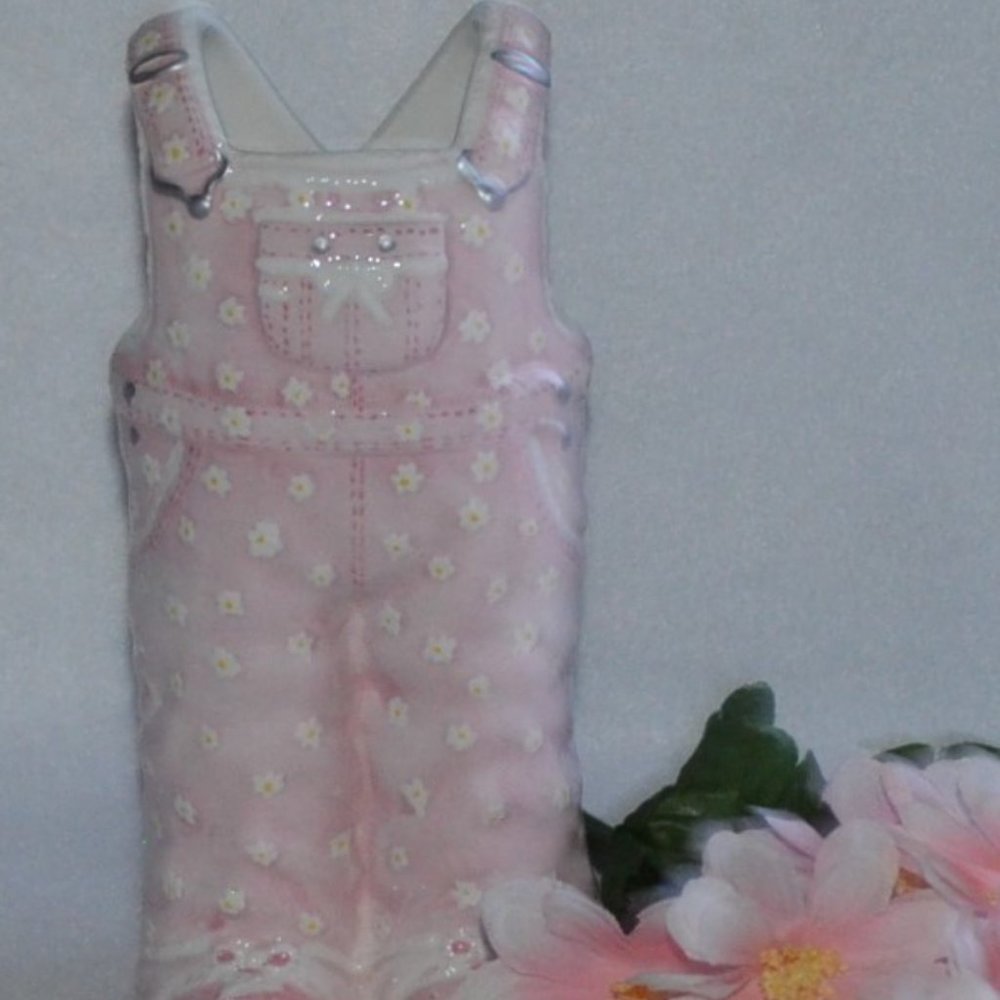 Burton & Burton Pink Overalls Vase